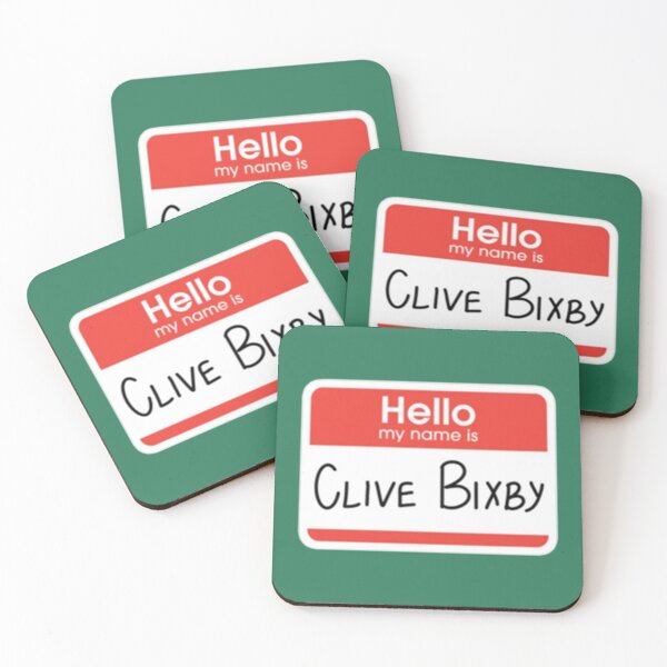 Item preview, clive bixby badge   designed and sold by RunolfssonBrook.