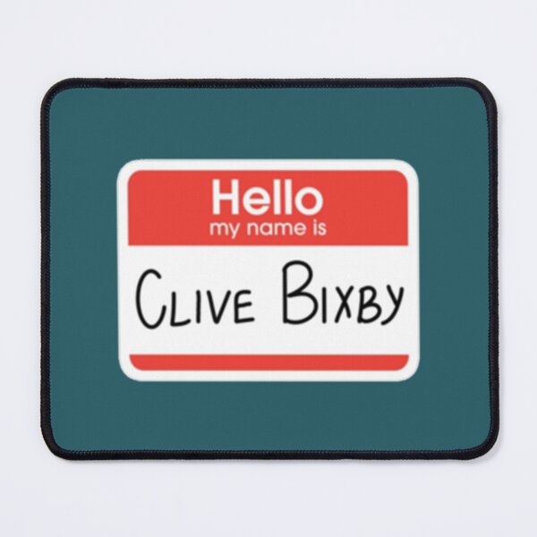 Item preview, clive bixby badge   designed and sold by RunolfssonBrook.