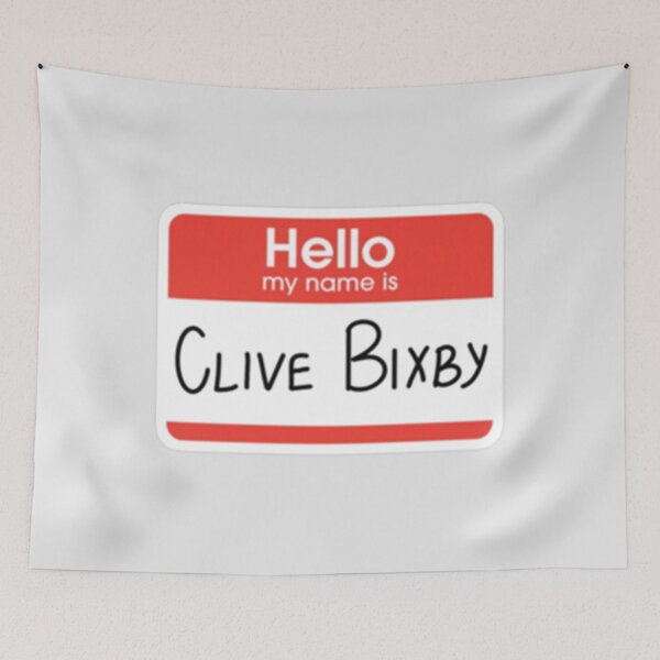 Item preview, clive bixby badge   designed and sold by RunolfssonBrook.