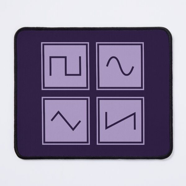 Item preview, Synthesizer Waveform Purple designed and sold by AtomicMalibu.