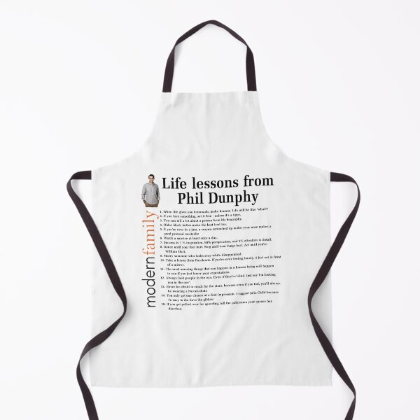 Item preview, Life Lessons From Phil Dunphy Modern Family Films Sitcom Movie Cameron Tucker Alex Dunphy Gift Graph designed and sold by RunolfssonBrook.