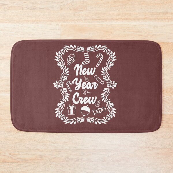 Item preview, Floral Happy New Year Crew designed and sold by Cre8iveSkill.