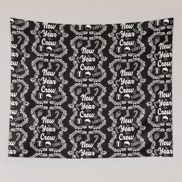 Item preview, Floral Happy New Year Crew designed and sold by Cre8iveSkill.