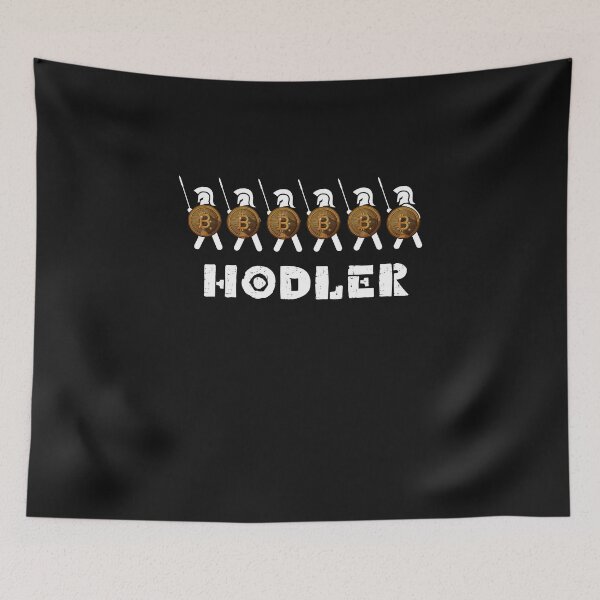 Item preview, Bitcoin Hodler Warriors designed and sold by RedSparkle.