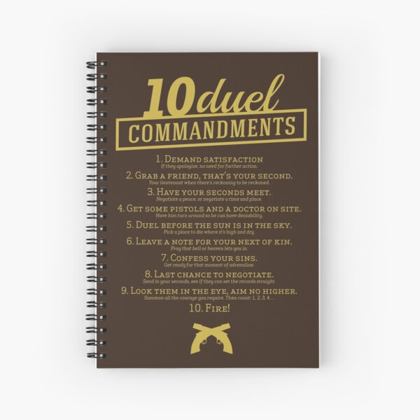 10 duel online commandment