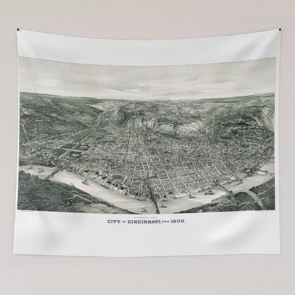 Artikelvorschau, Cincinnati - Ohio - 1900 entworfen und verkauft von paulrommer.