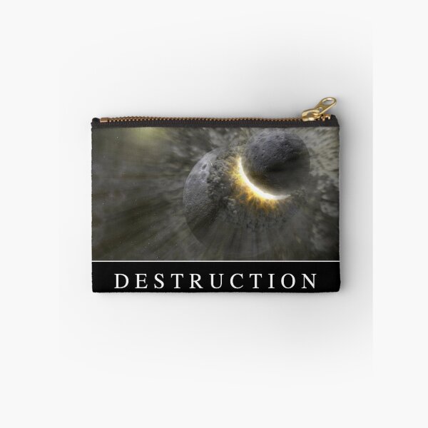 Item preview, STK107091M-Destruction: Inspirational Quote and Motivational Poster designed and sold by StocktrekImages.