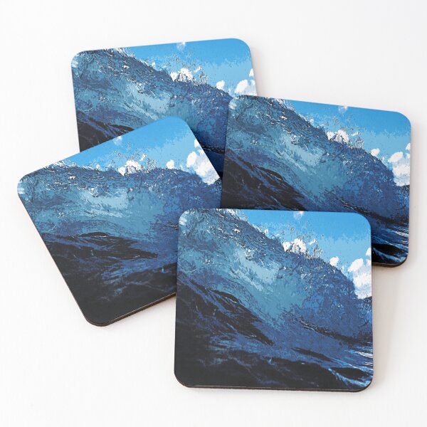 Item preview, Sea wave color art  designed and sold by artdragongift 15.