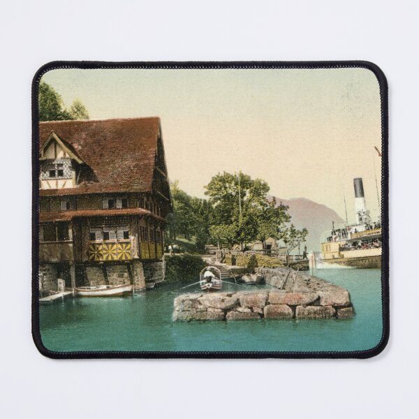 Item preview, 1900 Treib and Lake Lucerne designed and sold by aapshop.