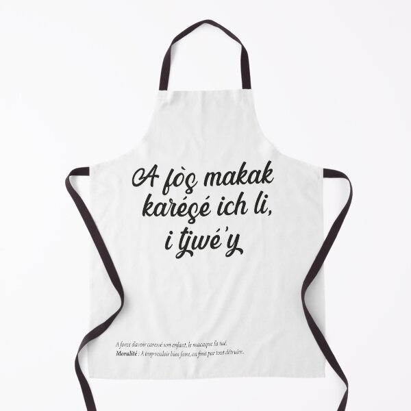 Item preview, A fòs makak karésé ich li, i tjwé’y designed and sold by Madadesign.
