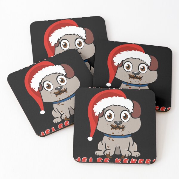 Item preview, Kekse welche Kekse süßer Hund mit Weihnachtsmütze designed and sold by HeatherLockard.
