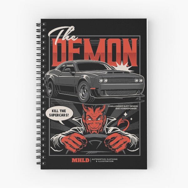 Item preview, Challenger Demon Automotive Car Illustration designed and sold by mohalldi.
