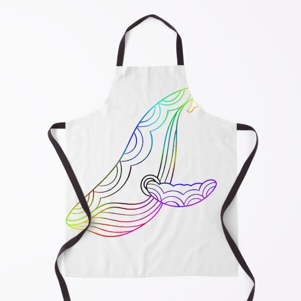 Item preview, Multicolored Whale designed and sold by lookperfect.