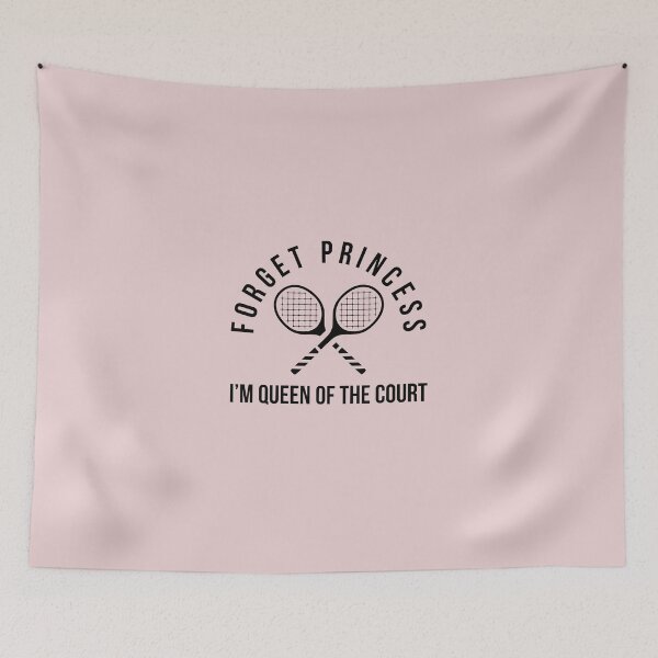 Item preview, Forget Princess, I'm Queen of the court - Funny tennis girl  designed and sold by Theleochick.