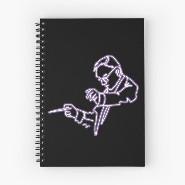 Item preview, Orchestra Conductor Neon Drawing designed and sold by lovepoem7.