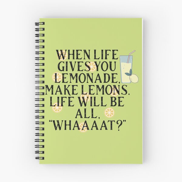 Item preview, When Life Gives You Lemons Funny Quote   designed and sold by RunolfssonBrook.