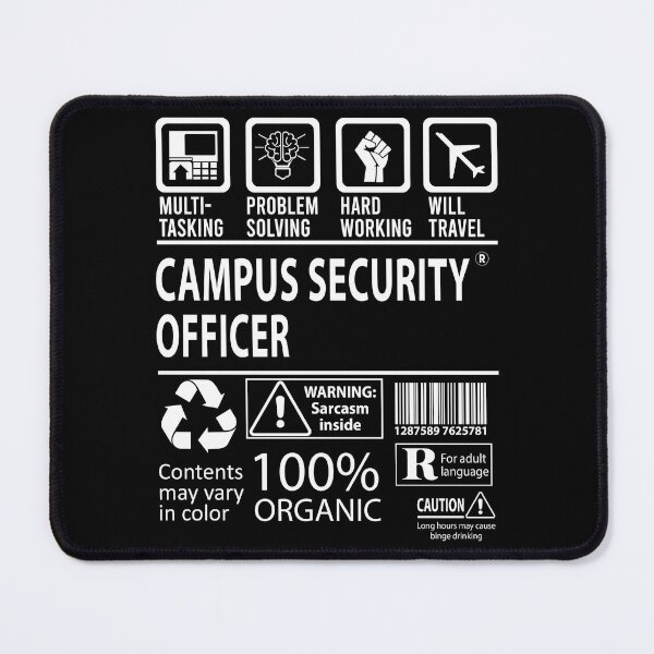 Item preview, Campus Security Officer T Shirt - MultiTasking Certified Job Gift Item Tee designed and sold by sabinacsnm.