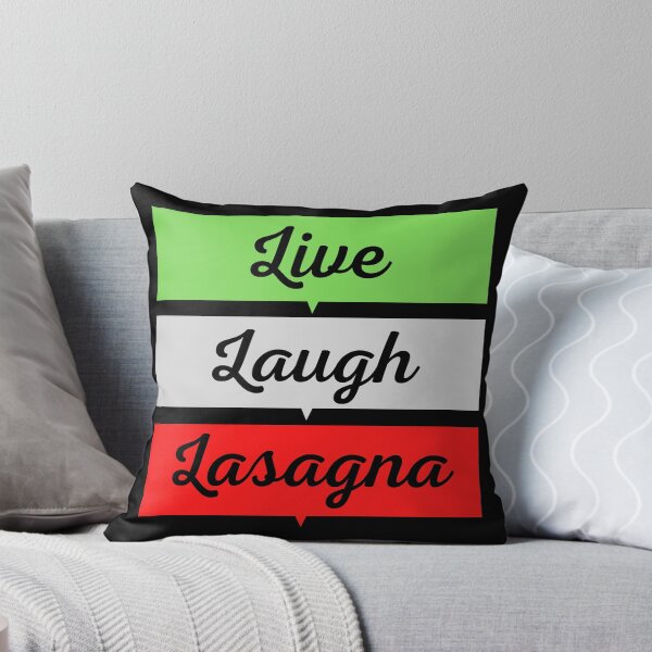 Item preview, Live Laugh Lasagna Funny T-shirt men gift women gift designed and sold by InnovantDesigns.