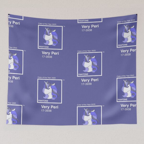 Item preview, New Very Peri Unicorn designed and sold by SparrowLag.