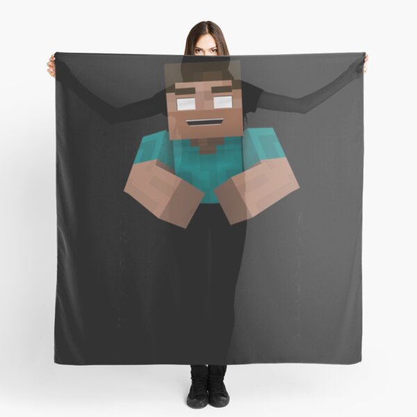 Herobrine Minecraft Scarves for Sale