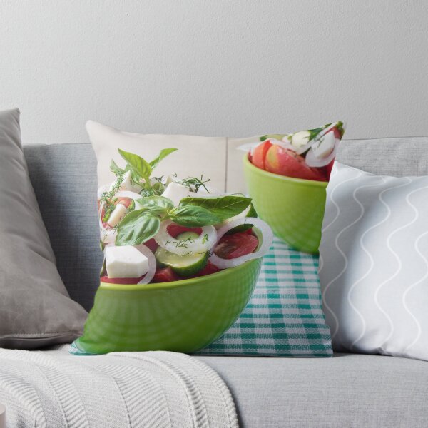 Item preview, Vegetable vegetarian salad with raw tomato and cucumber designed and sold by vladromensky.
