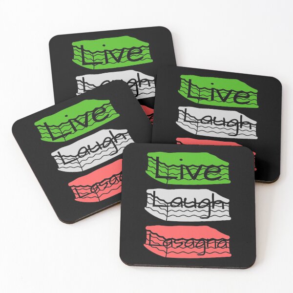 Item preview, Live Laugh Lasagna Funny T-shirt men gift women gift designed and sold by InnovantDesigns.