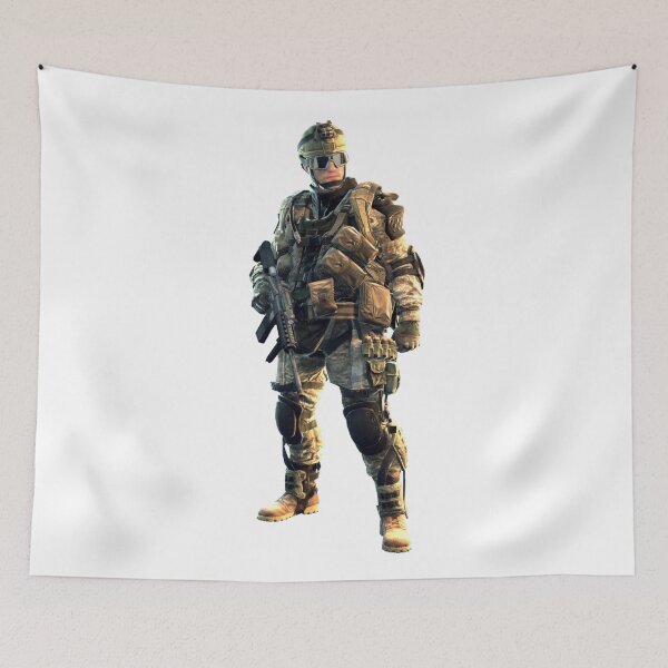 Item preview, A well armed and uniformed soldier designed and sold by VIVEK KUMAR RAI.