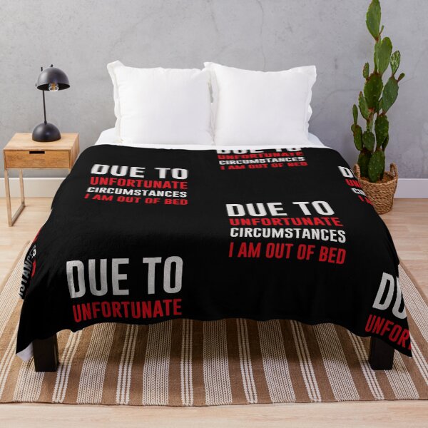 Item preview, I Am Out Of Bed designed and sold by SparrowLag.
