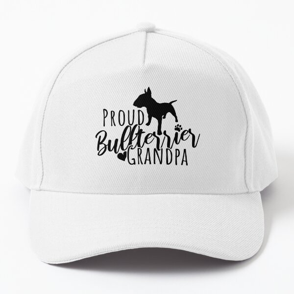 Proud Bullterrier Grandpa Baseball Cap