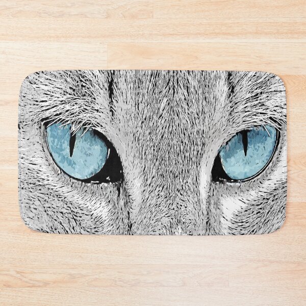 Item preview, Grumpy gray cat color art designed and sold by artdragongift 15.