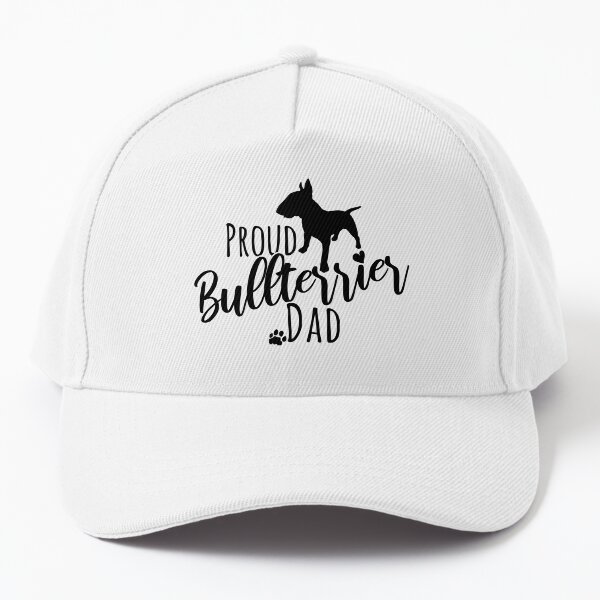 Proud Bullterrier Dad Baseball Cap