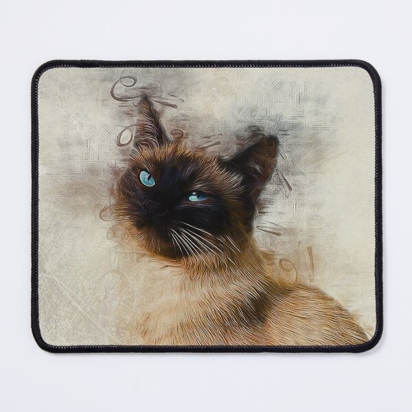 Item preview, Siamese Cat Art designed and sold by MitchellAK.