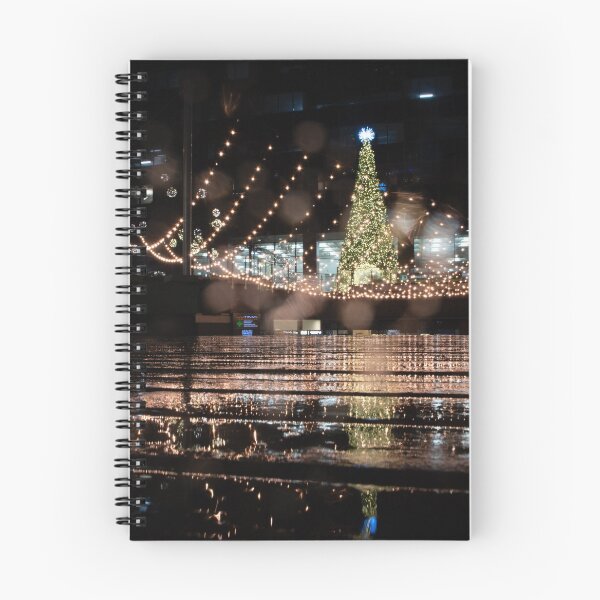 Item preview, Christmas tree lights in the rain designed and sold by mparnisari.
