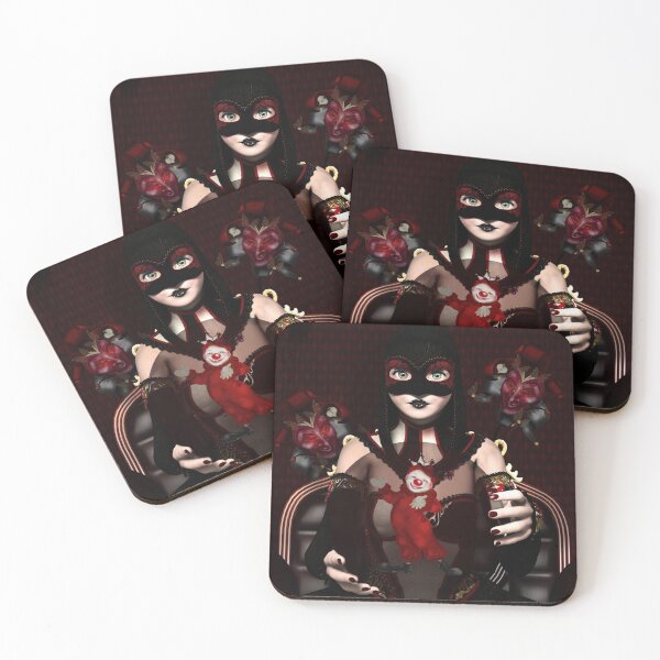 Item preview, Circus masquerade gothic girl designed and sold by Ellerslie.