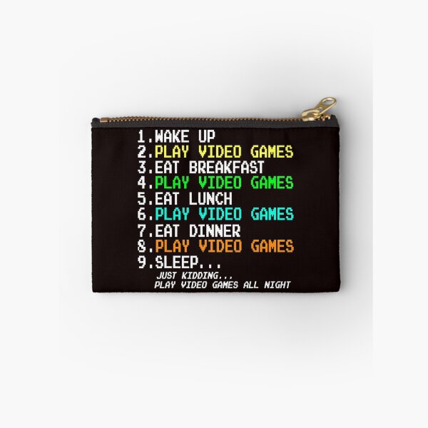 Item preview, My Perfect Day Video Games Funny Vintage Gamer designed and sold by JodyBoling.