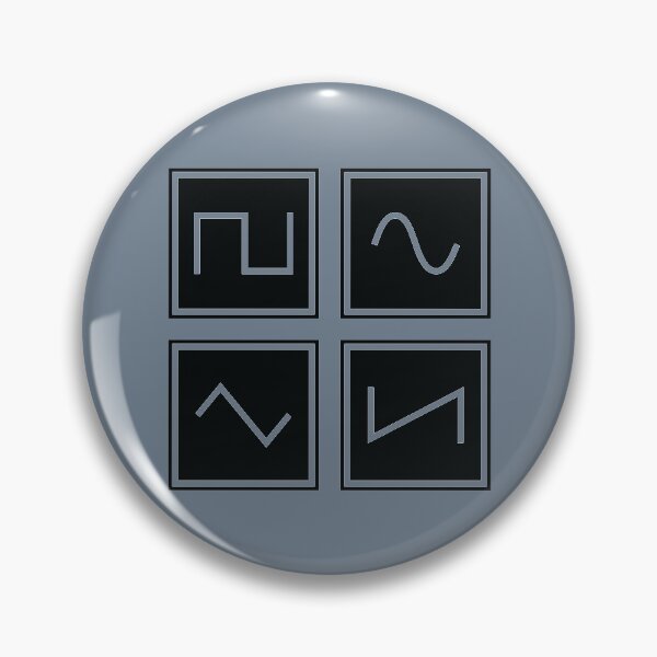 Item preview, Synthesizer Waveform Black designed and sold by AtomicMalibu.