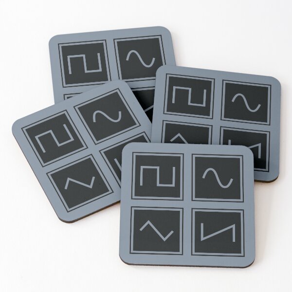 Item preview, Synthesizer Waveform Black designed and sold by AtomicMalibu.