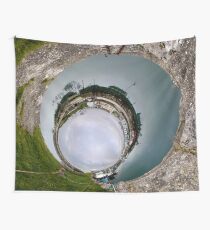 Hurry Head Harbour, Carnlough, County Antrim - Sky In Wall Tapestry