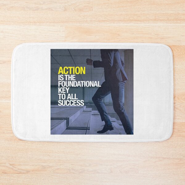 Item preview, Action is the fundamental key to all success designed and sold by Roby3885.