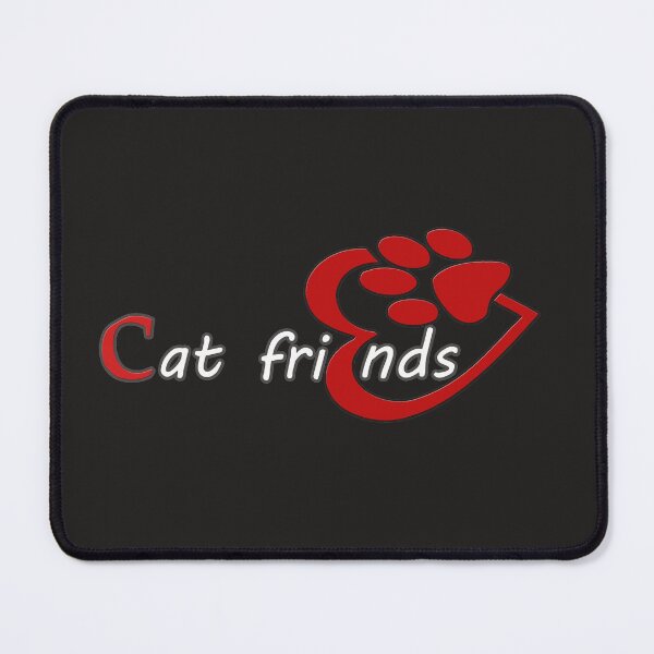 Item preview, Lovely Cat Friends Logo Stickers. designed and sold by DesignMod.