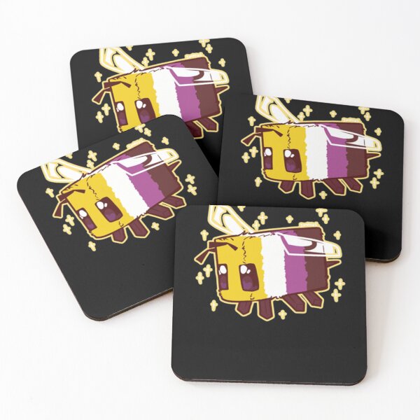 Item preview, Non-Binary Pride Minecraft Bee Classic designed and sold by AnnaCarter70.