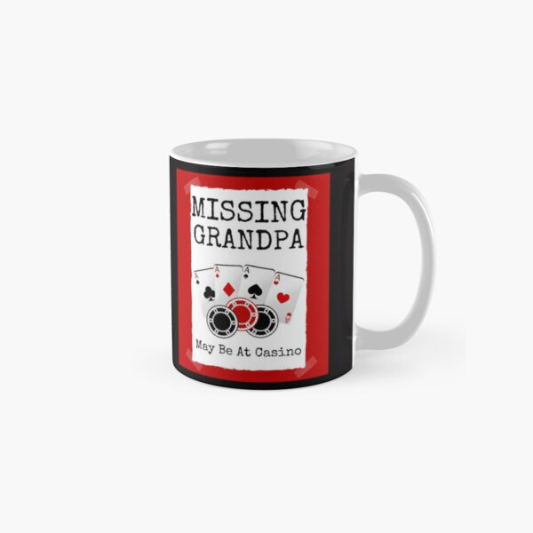 Reel Cool Grandpa Funny Fishing Pun Grandpa Mens Coffee Mug