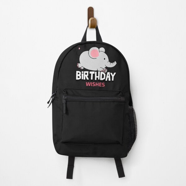 Item preview, HAPPY BIRTHDAY WISHES EXCITED ELEPHANT  designed and sold by CoopClothing.