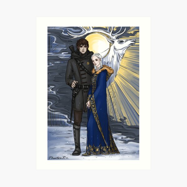 the sword and the saint Art Print
