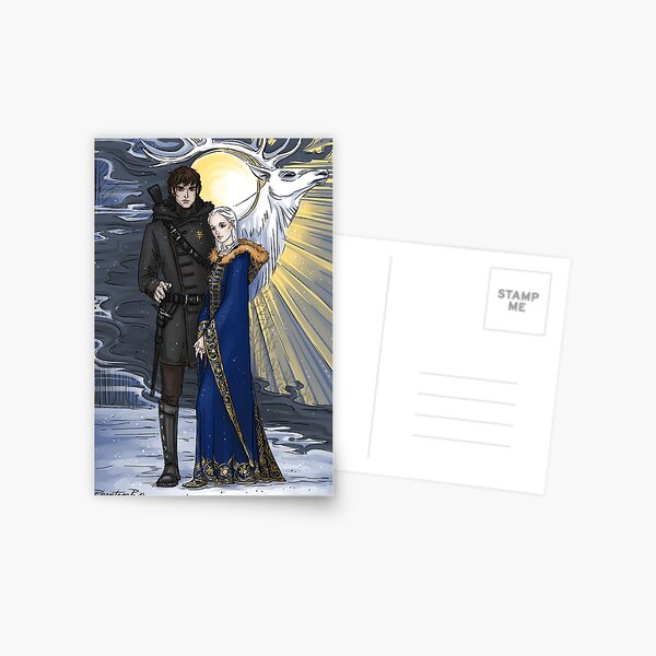 the sword and the saint Postcard