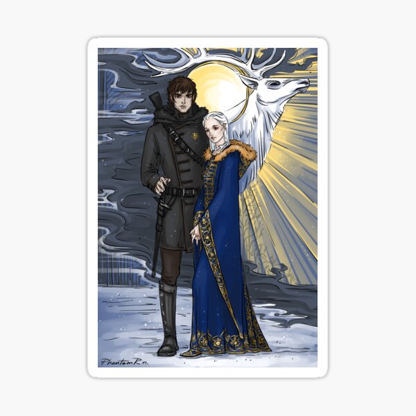the sword and the saint Sticker