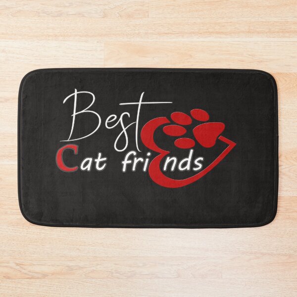 Item preview, Lovely Best Cat Friends Logo Stickers. designed and sold by DesignMod.