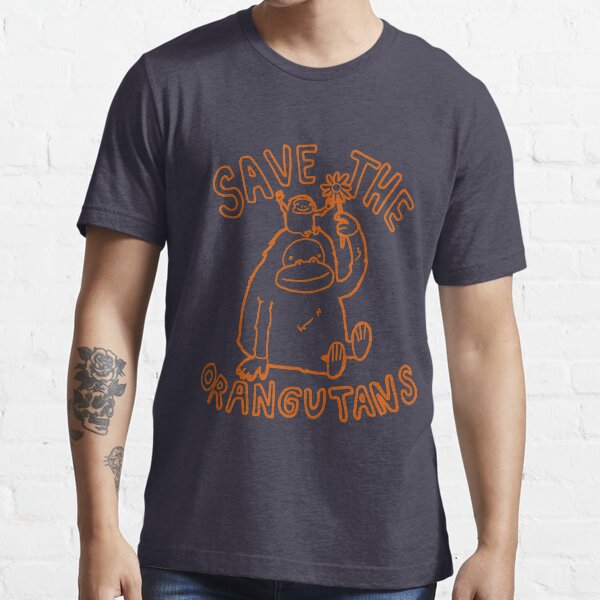 Save The Orangutan Homage Essential T-Shirt