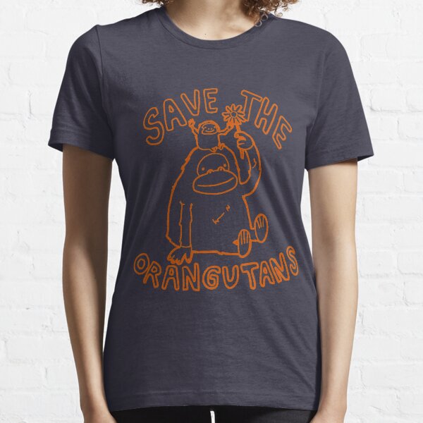 Save The Orangutan Homage Essential T-Shirt