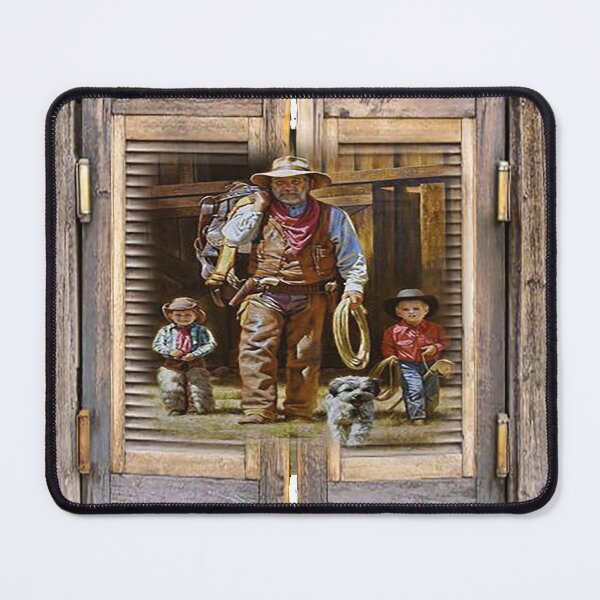 Item preview, fwc 7681 oldwest wild cowboy designed and sold by fred chiea.